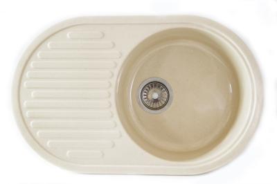 Мойка S-21 (бежевый) матовый 715*450