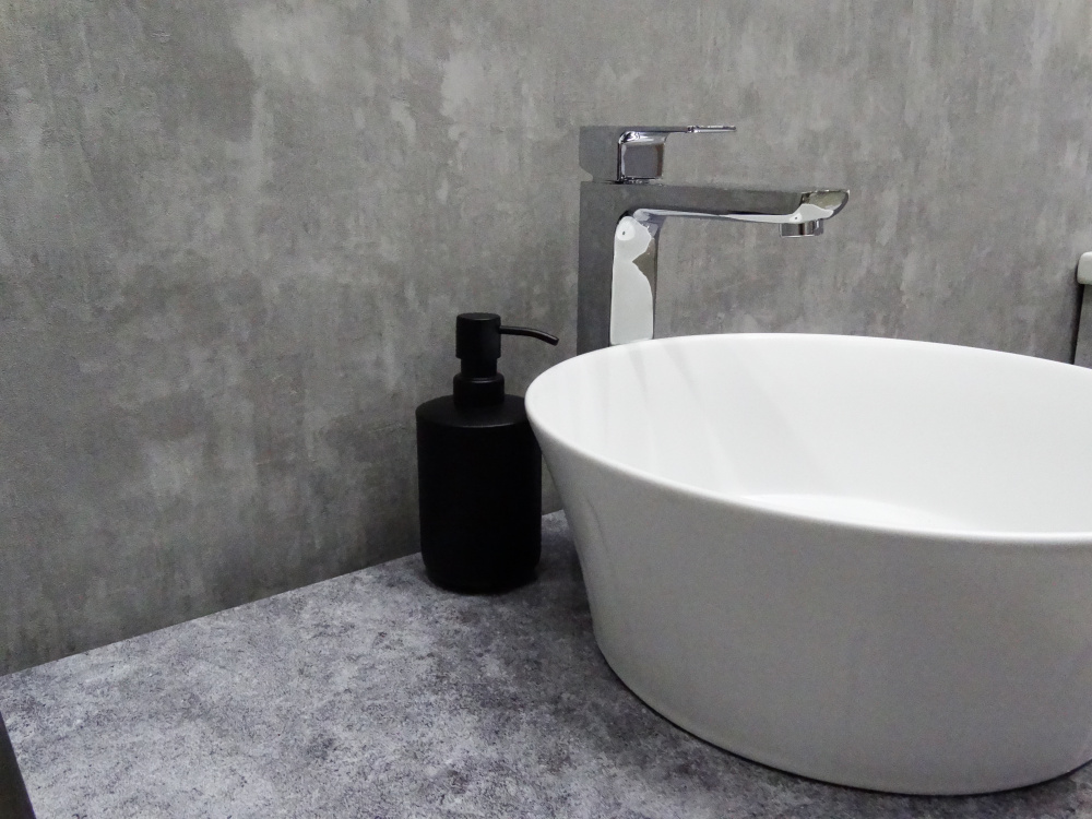 Смеситель для раковины высокий GEO, клик клак, А63043