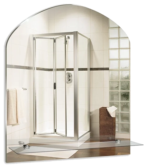 Зеркало MIXLINE "Арка" 500*580 с полкой