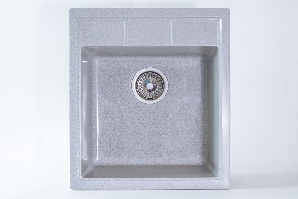 Мойка S-10 (серый) матовый 510*450