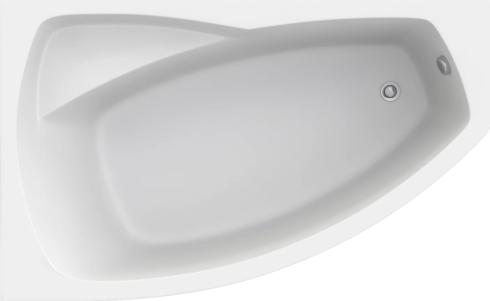 Ванна акрил "КАМЕЯ-PRO" (лит. акрил) 170х105 правая в компл. с каркасом (без фолдона)