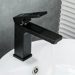 G1017-6 Смеситель Тюльпан GAPPO, черный