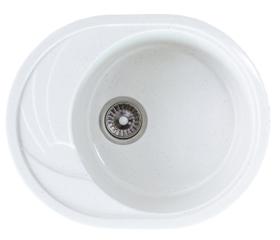 Мойка S-20 (белый крап) матовый 560*460