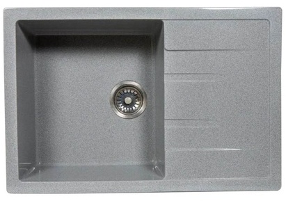 Мойка S-19 (серый) матовый 750*505