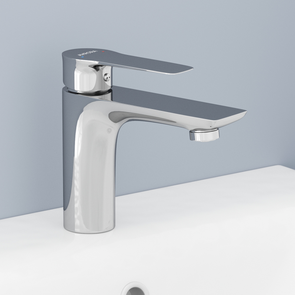 Смеситель для умывальника AVRORA Line AV3110 монолитный