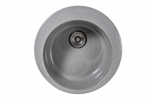 Мойка S- 1 (серый) матовый d-490