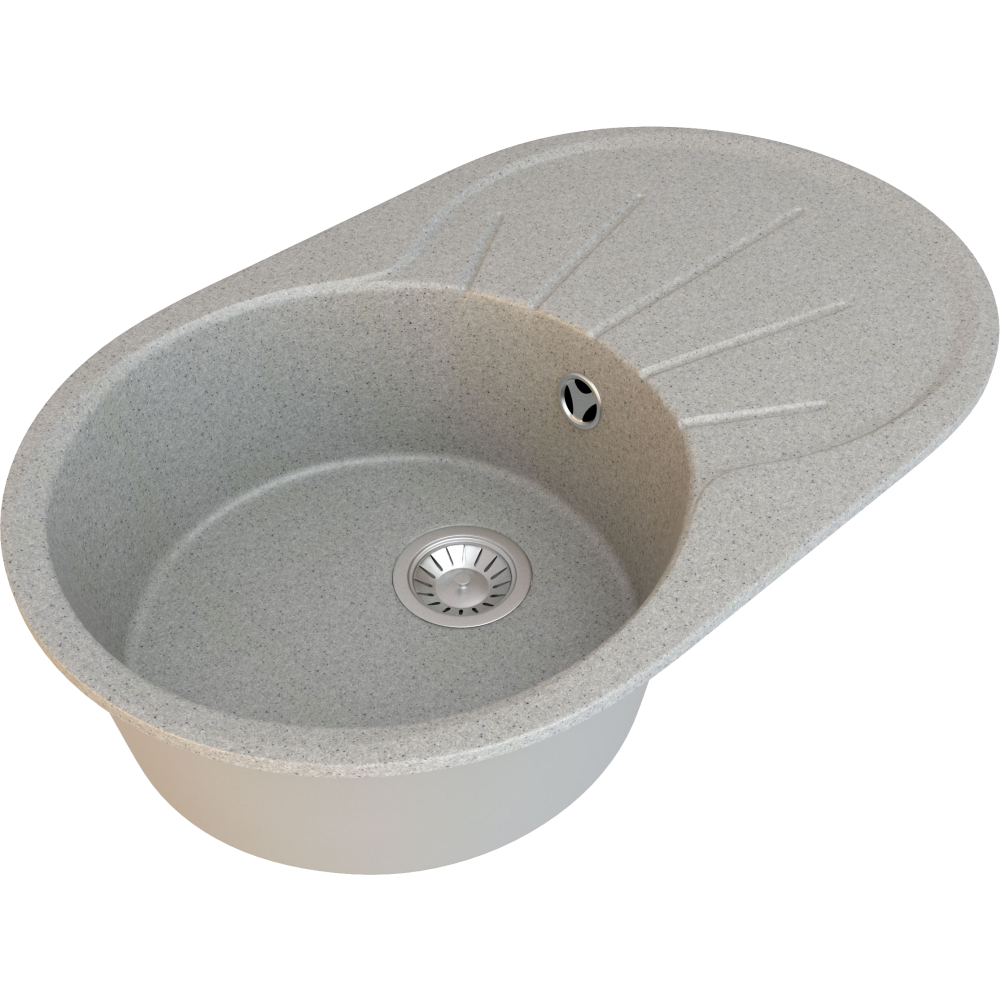 Мойка Granite-04  455*735, светло-серый матовый