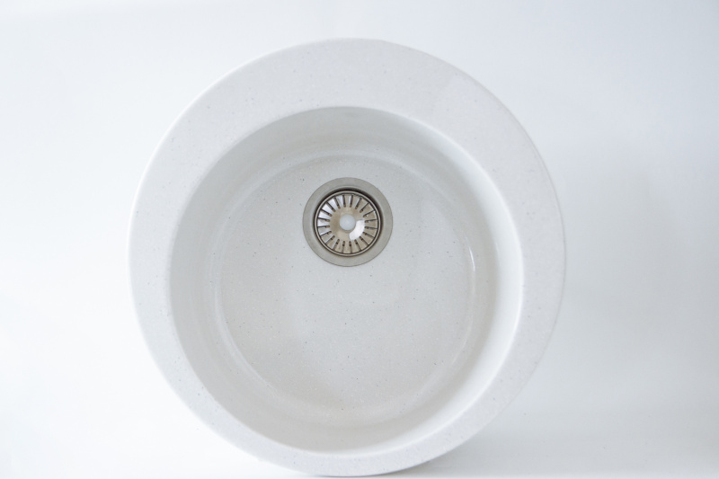 Мойка S- 1 (белый крап) матовый d-490