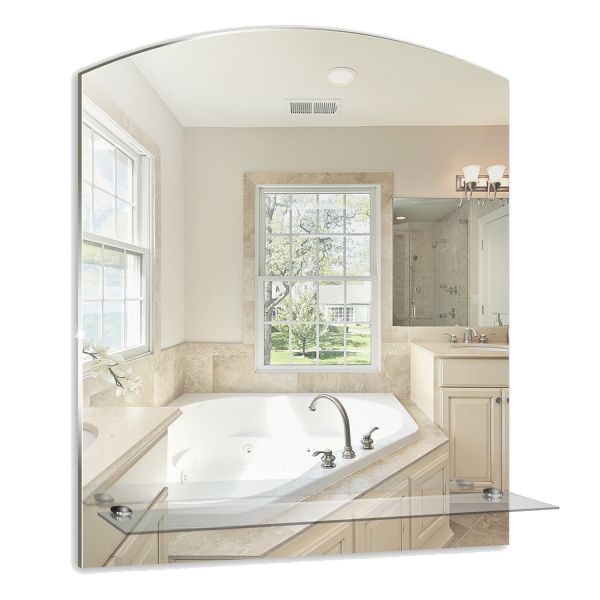 Зеркало MIXLINE "Шанс" 500*580 с полкой