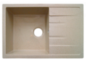Мойка S-19 (бежевый) матовый 750*505