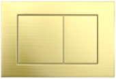 Кнопка смыва TOKITO TATSUMAKI, SQUARE GOLD, TOK-TATSUMAKI-SQ-GB