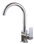 4033-2L Смеситель Кухня LED шар d35 (латунная гайка) МАКСИ