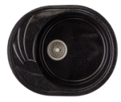 Мойка S-20 (черный) матовый 560*460