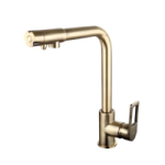 4372-4F Смеситель Кухня FRAP шар. d-40 под фильтр (бронза)