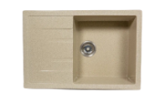 Мойка S-19 (песок) матовый 750*505