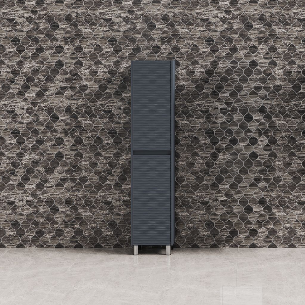 Пенал "Браво 40" 2 дв. 3Д (графит)