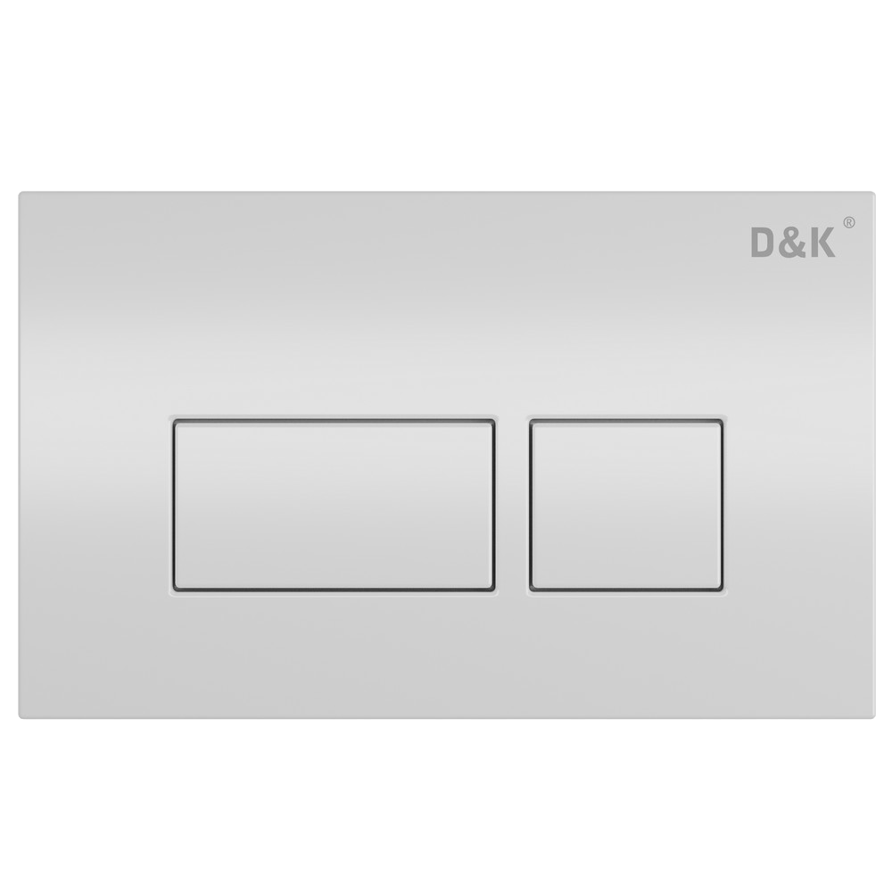 Клавиша смыва D&K Berlin DB1439016, белый
