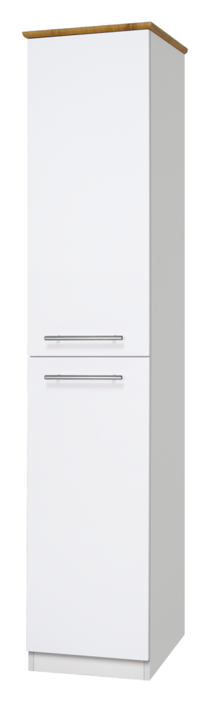 Шкаф-пенал Misty Респект 35 с бельевой корзиной левый