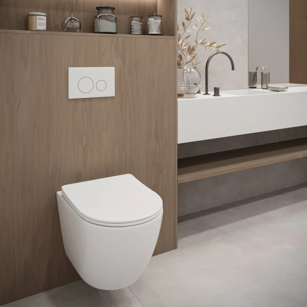 Унитаз подвесной Knois торнадо с сиденьем KN9722003