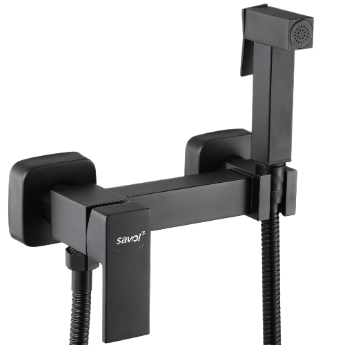 Смеситель SAVOL для биде черный S-FXQ005H
