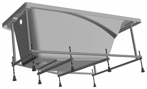 Монтаж комплект к а/в HALL ANGULAR 150*100