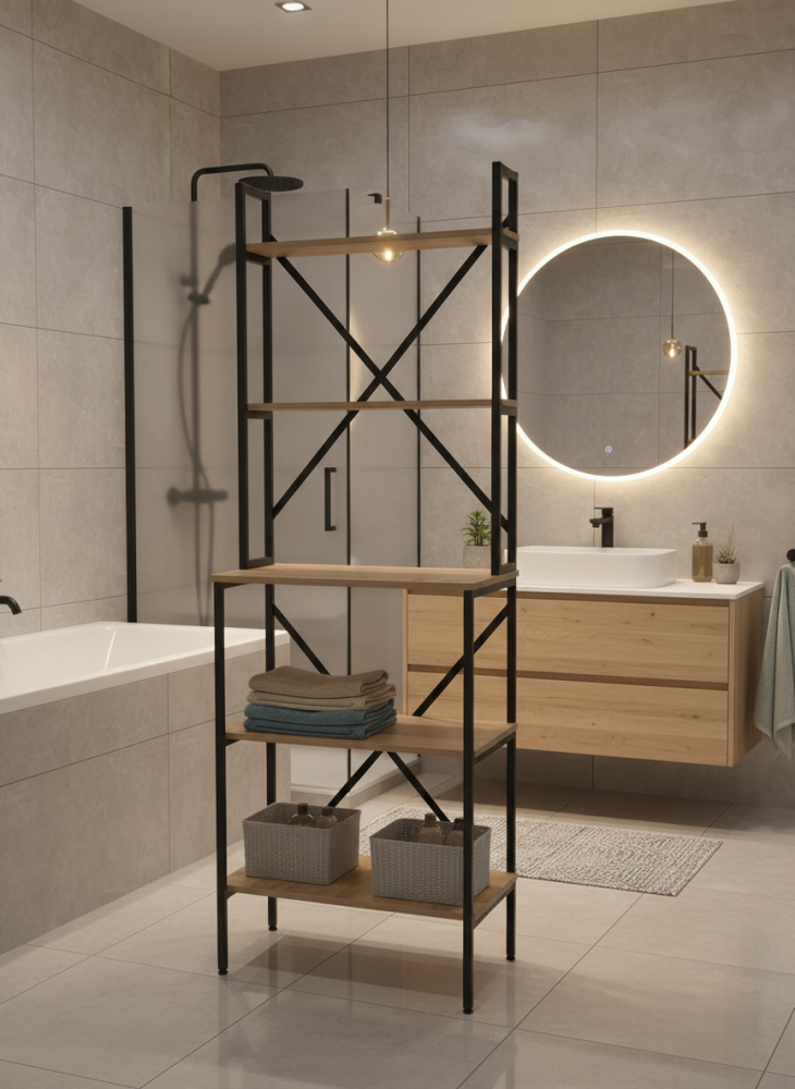 Loft стеллаж напольный 66*45*182 см