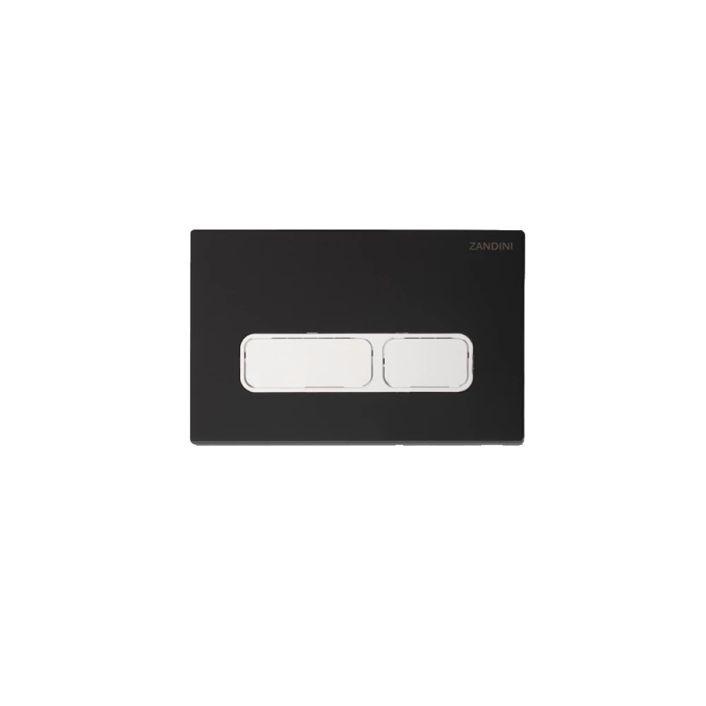 Кнопка инcталляции Z-23 (черная матовая, квадрат)