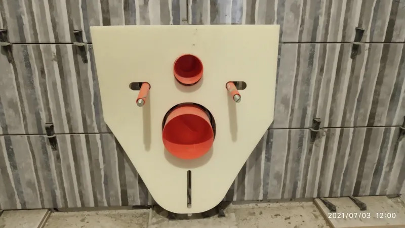 Звукоизоляционная плита для подвесного унитаза/биде М91 AlcaPlast