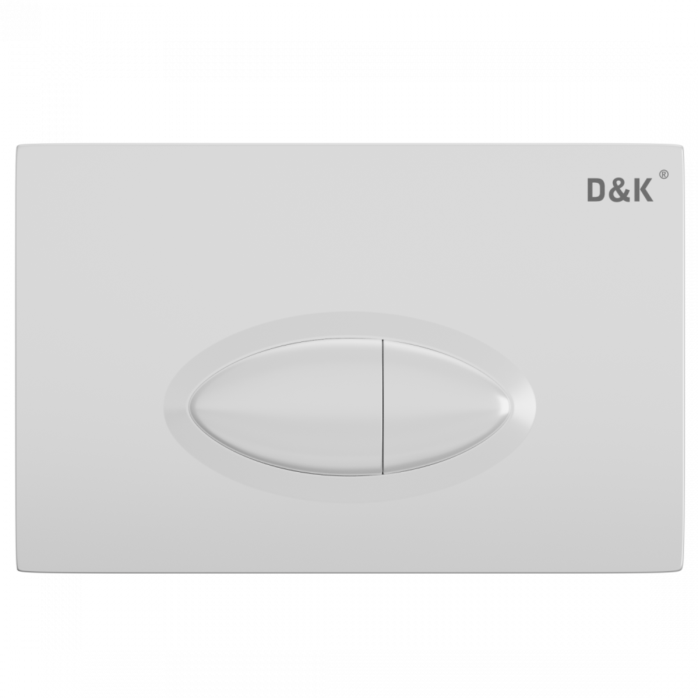 Клавиша смыва D&K Rhein.Marx DB1399016, белый