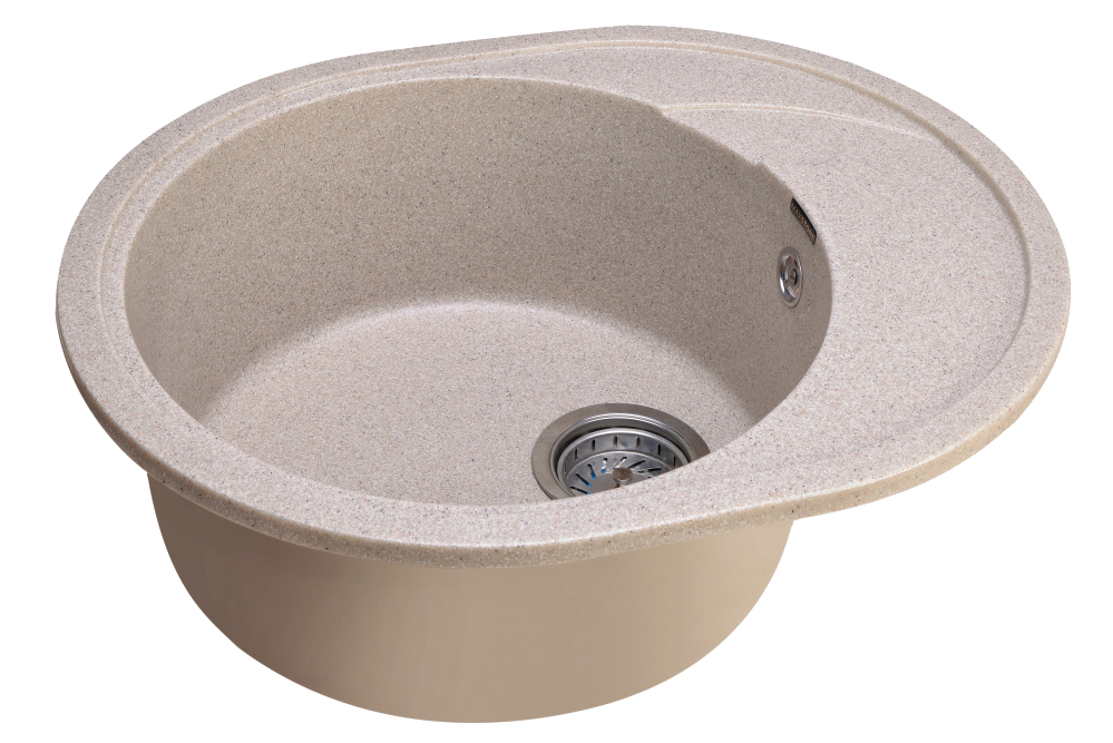 Мойка GS- 8 бежевая матовая