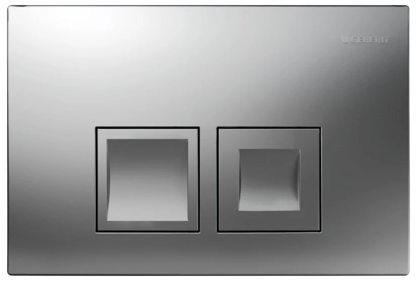 Клавиша смыва D&K Quadro DB1519001, хром