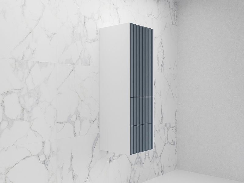 Пенал подвесной Style Line "Стокгольм 36" 2 ящика, графит софт