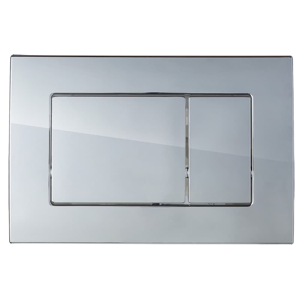 Кнопка BERGES для инсталяции АТОМ хром глянец 049218