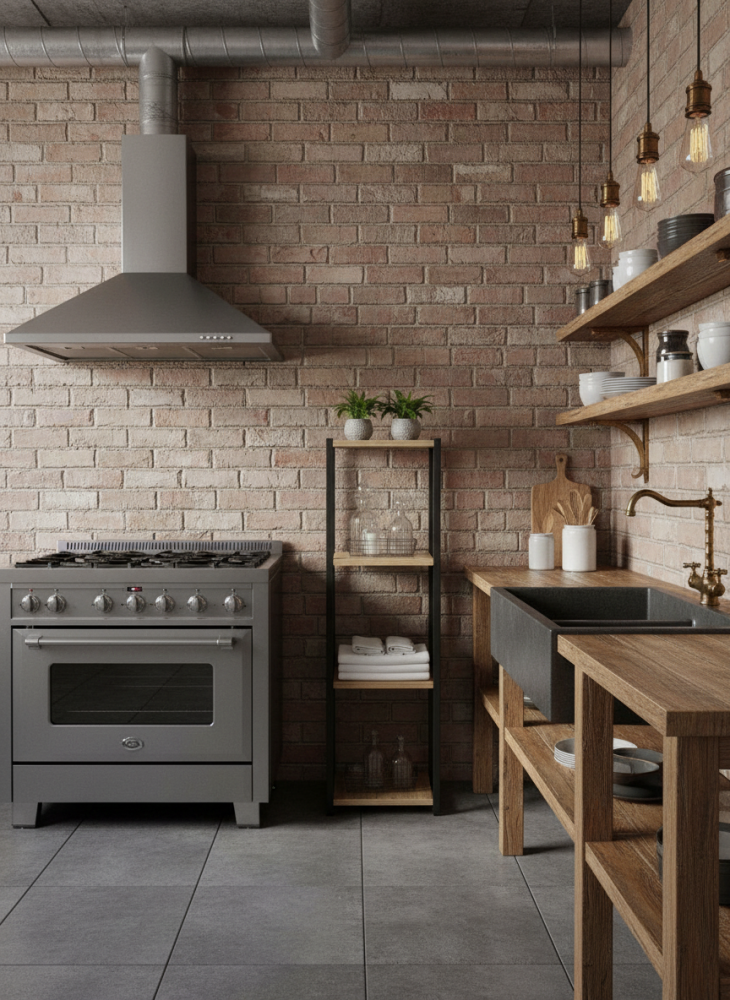 Стеллаж напольный (дуб вотан) 60*25*99