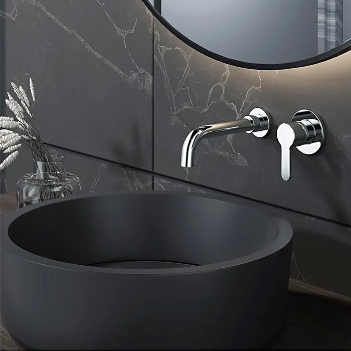 1003-1L Смеситель Тюльпан LED встраиваемый