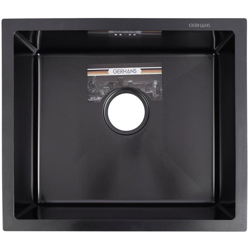 Мойка врез 50*43 графит GERHANS К35043В