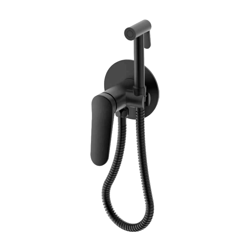 G7210-6 Смеситель GAPPO Гигиенический встраиваемый, черный