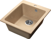 Мойка SANTREK AQUA BOXY SA-B505 1 чаша 427*505 мм (песок-302)