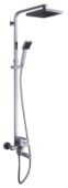 2433L Душевая система LED со смесителем и троп. душем