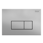 Клавиша смыва D&K Rhein DB1499002 (арт.инсталл DI8050127), матовый хром