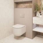 Унитаз подвесной IRAI Vertex белый, Tornado 3, сидение с микролифтом 0401ltg3