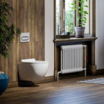 Унитаз подвесной "SOLE" PANDORA 2 безободковый, сиденье м/лифт