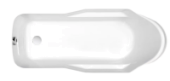Ванна акриловая SANTANA 150*70 без ножек