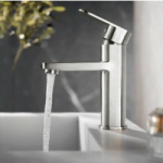 71016L Смеситель Тюльпан LED нерж.