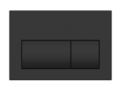 Кнопка PRESTO универсальная, пластик черный матовый