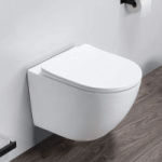 Унитаз подвесной IRAI Comfort белый, Tornado 3, сидение с микролифтом 0102ltg3