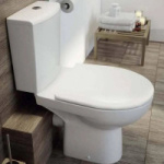 Унитаз-компакт безободковый "NATURE CLEAN ON" 011 (3/5 DPL EO slim)