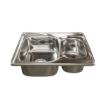 Мойка врез 50х63 (0,8) 2-х чаш вып 3 1/2  18 см