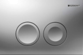 Клавиша кнопка смыва Geberit Delta 21 115.125.46.1 хром матовый