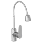 Смеситель для кухни AVRORA Kitchen AV9001 с высоким гибким изливом